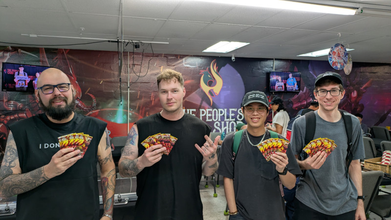 One Piece Card Game event hosted at The People&rsquo;s Card Shop in Las Vegas, featuring weekly play events and a growing local community.