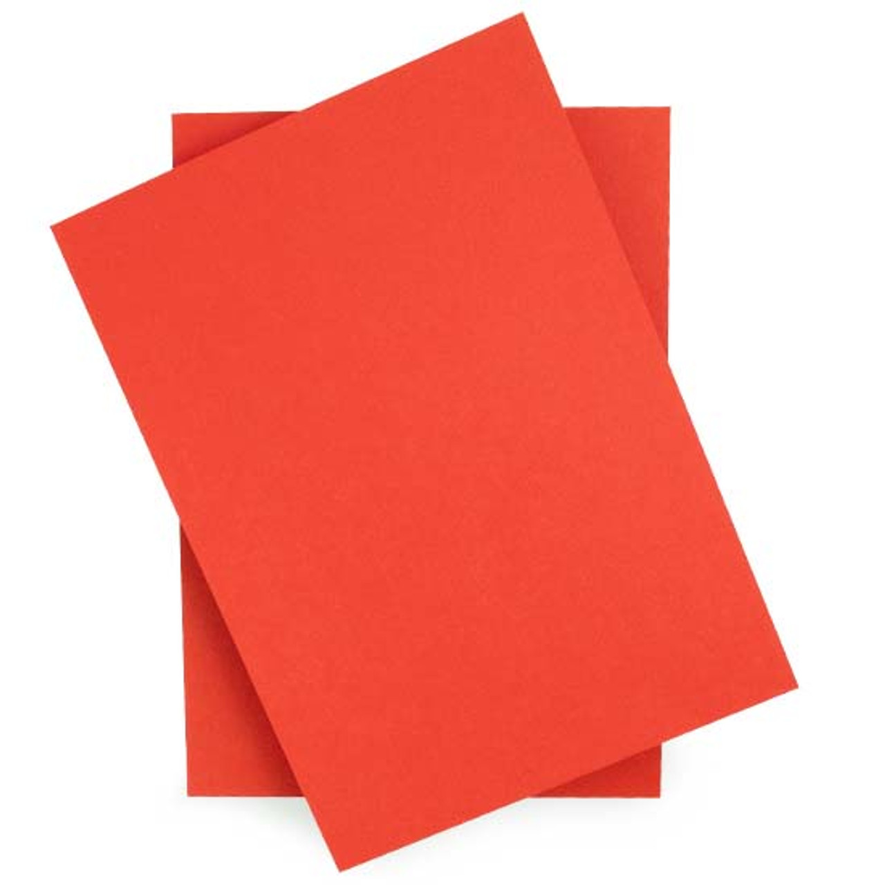 Red A4 Sheet | Poppy Red | Paper | 297mm x 210mm