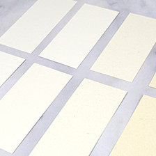 White & Ivory Flat Place Cards