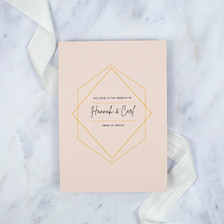 Coloured Matte Order of Service