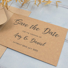 A6 Save The Dates
