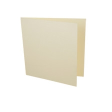 Wholesale Box, Small Square Cream Linen Card Blanks 260gsm (250 pack)