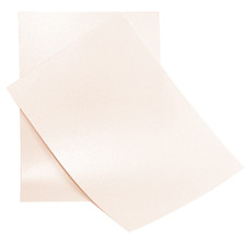 A4 Pale coral pearlescent paper