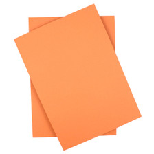 A6 Card Sheets, Pastel Orange