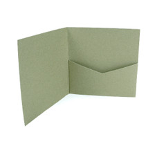 Moss Green pocketfold