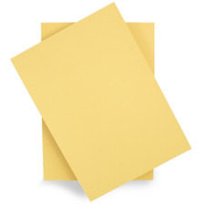 5 x 7 Mustard Yellow Card