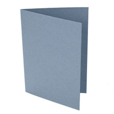 A5 dusty blue card blanks