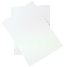 Iridescent White Pearl Card