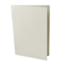 5 x 7 Pressed Ivory White Card Blanks 300gsm