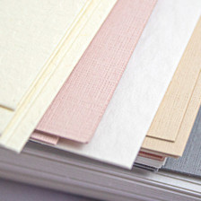 A5 Embossed & Textured Card