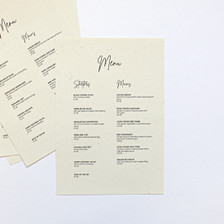 Wholesale Menu Paper