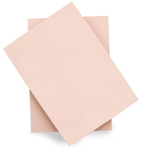 A5 Rose gold card sheets