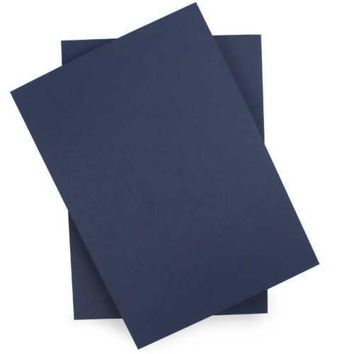 A4 Navy Blue Matte Card 240gsm
