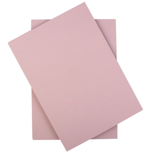 A4 Dusky Pink Card