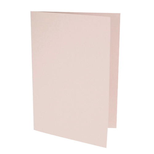 5 x 7 Blush pink card blank