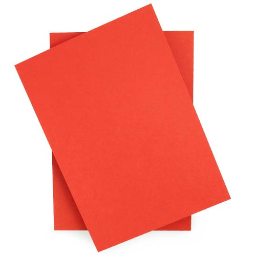 A4 Poppy Red Paper