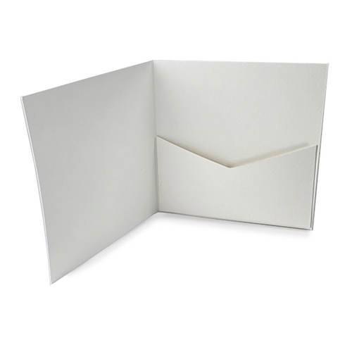 pressed soft white pocketfolds