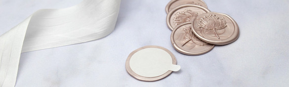 Using Wax Seals with Self Adhesive Discs