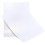 A6 White gold dust pearl card sheets