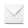 Square 155mm white envelope
