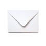 C6 White Linen Envelope, 130gsm