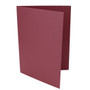 A6 burgundy card blank