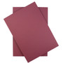 A6 burgundy card sheets
