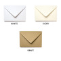 C6 Envelope choices