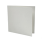 Large Square pressed Soft White  Card Blank