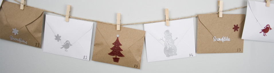 How to Make an Envelope Advent Calendar