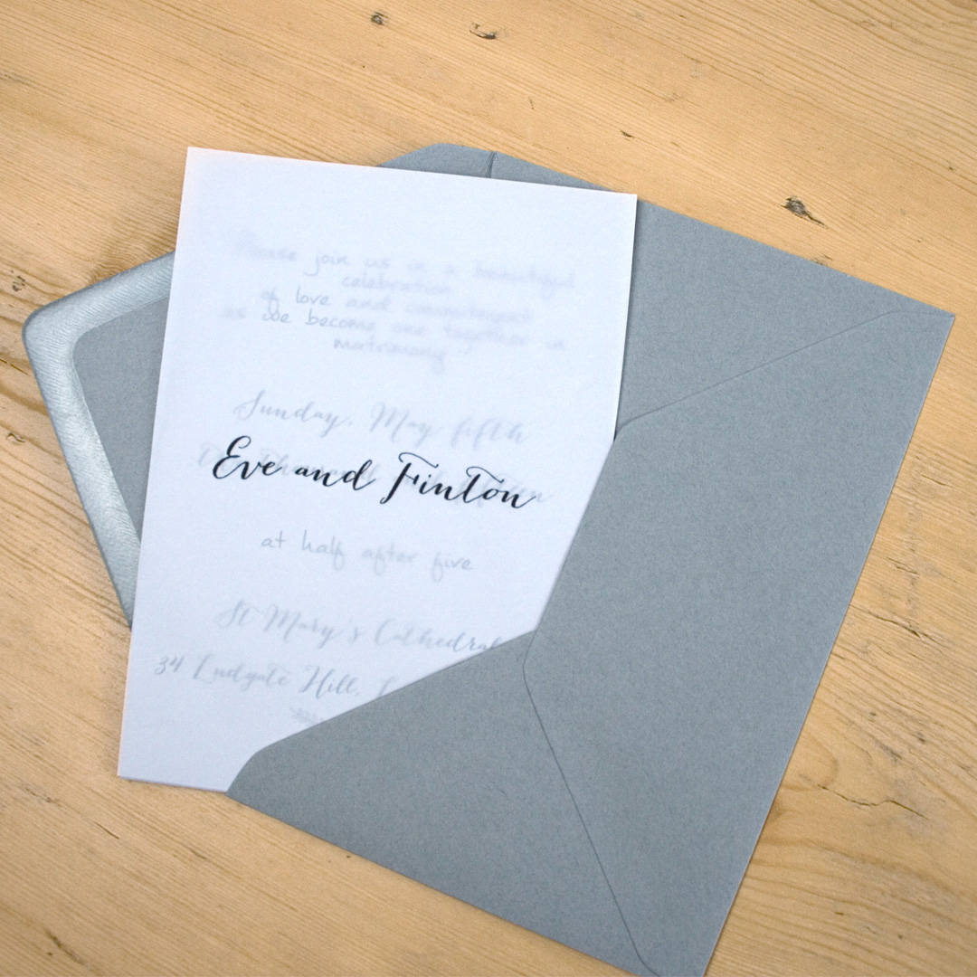 4 Ways to Use Vellum Paper in Your Wedding Stationery The Paperbox