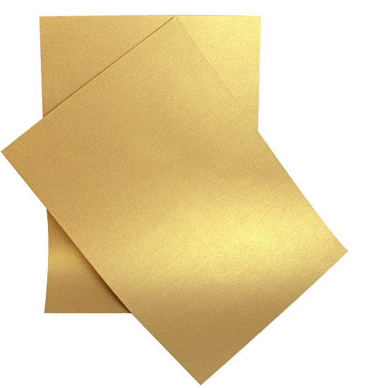 A4 Pearl Card, Gold 230gsm