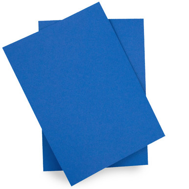 A4 Royal Blue Card, matte finish | The Paperbox