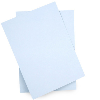 A4 Pale Blue Card, matte finish