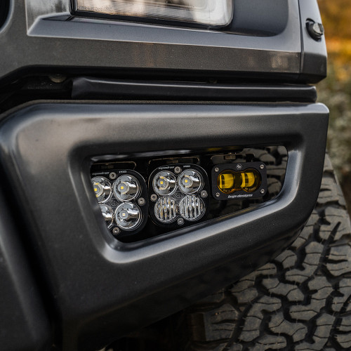 Installation of Ford Raptor '17-20 S2 SAE "Pro" Fog Pocket LED Light Kit | Baja Designs