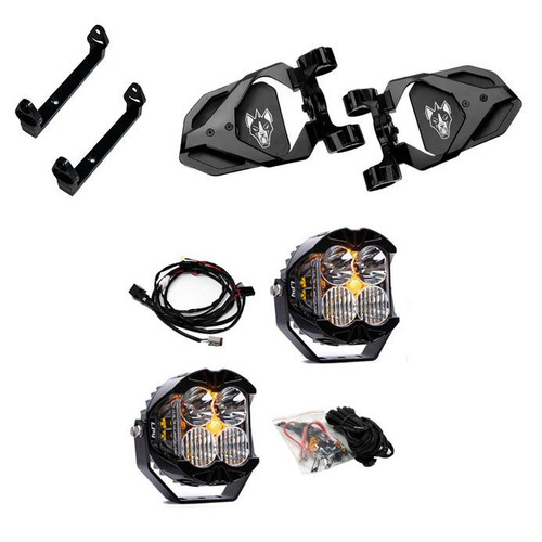Cuero Race Mirrors/LP4 Pro Light Kit - Chupacabra offroad x Baja Designs Collab
