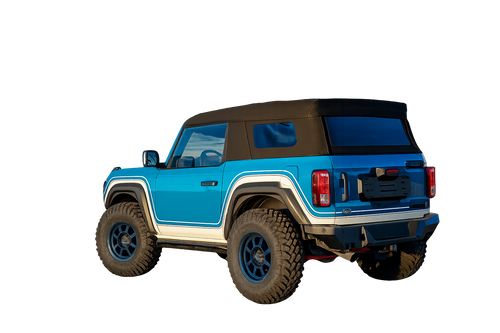 eTop Ford 2021-26 Bronco; 2-Door (Black)