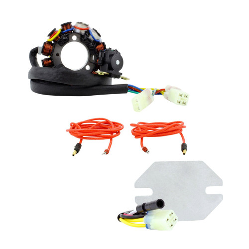90W AC to DC Lighting Stator/Voltage Regulator Charging System Conversion Upgrade Kit - Honda CRF450X ‘05-18