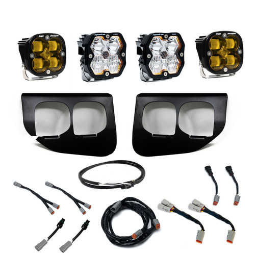 Squadron 2.0 Pro/Squadron SAE Dual Fog Pocket Light Kit - Ford 2020-22 F-250/350 Super Duty