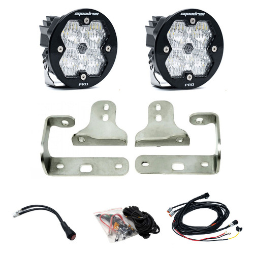 Squadron-R 2.0 Pro Fog Pocket Light Kit - Jeep 2018-26 Wrangler JL; 2020-26 Gladiator JT; Note: w/ OE Sport Bumper