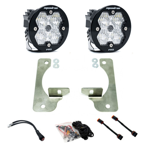 Squadron-R 2.0 Pro Fog Pocket Light Kit - Jeep 2018-26 Wrangler JL; 2020-26 Gladiator JT; Note: w/ OE Rubicon Bumper