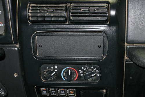 Dashboard Stereo Cutout Cover - Universal
