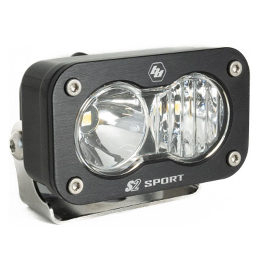 S2 Sport Black LED Auxiliary Light Pod - Universal