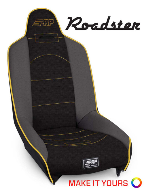 Roadster High Back Suspension Seat (Custom) - Universal