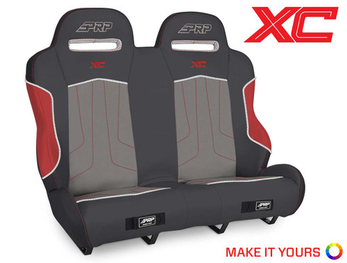 XC Rear Suspension Bench Seat (Custom) - Polaris RZR S 900, 1000, Turbo/S