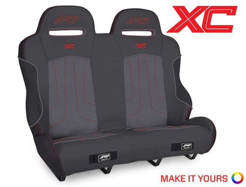 XC Rear Suspension Bench Seat (Custom) - Polaris RZR PRO XP/R, TURBO R