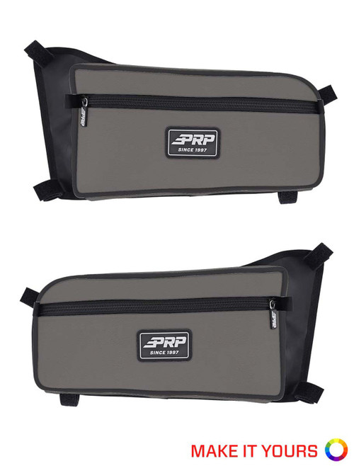 Rear Door Bag with Knee Pad for Can-Am X3 (Custom) - Can-Am Maverick X3