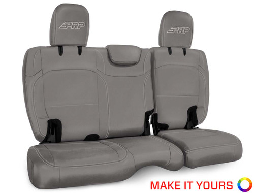 Rear Seat Cover for Jeep JL (Custom) - Jeep 2018-2022 Wrangler JL 4-Door (Exc. 4XE); w/o Fold Down Arm Rest