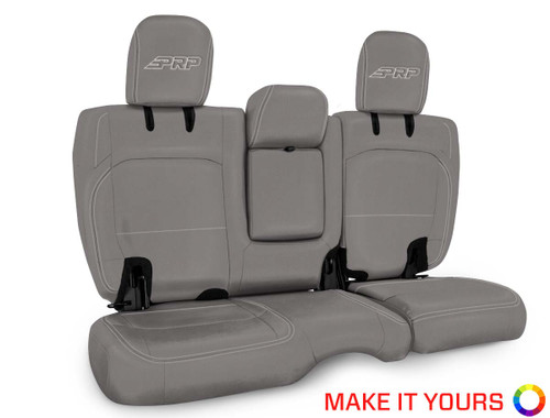 Rear Seat Cover for Jeep JL (Custom) - Jeep 2018-2022 Wrangler JL 4-Door (Exc. 4XE); w/ Fold Down Arm Rest