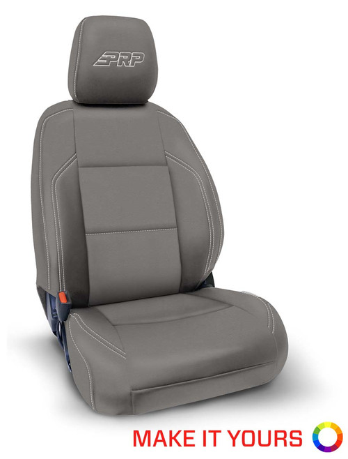 Front Seat Covers for Toyota Tacoma (Custom) - Toyota 2016-2022 Tacoma; w/ Manual Seat Adjuster